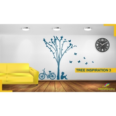 Tree Ispiration 3 - Adesivi murali - stickers