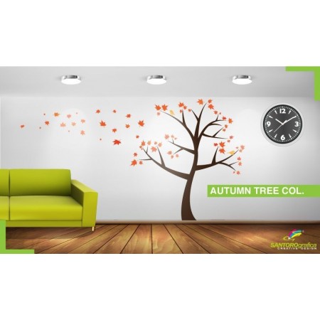 Autumn Tree Col - Adesivi murali - stickers