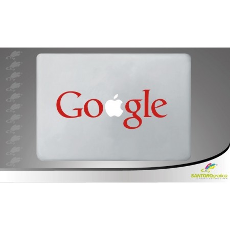 google - adesivo per macbook