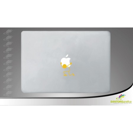 sagoma - adesivo per macbook