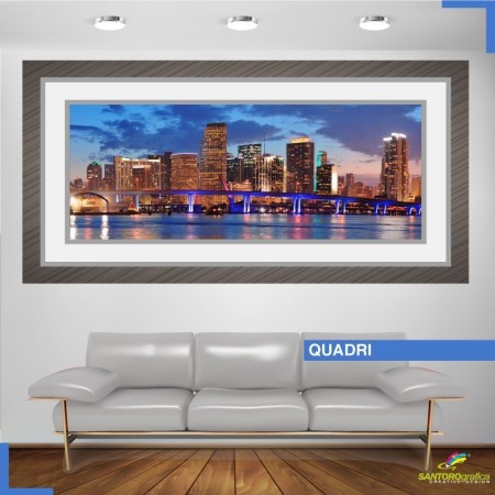 quadro ADESIVO - SKYLINE - Adesivi murali