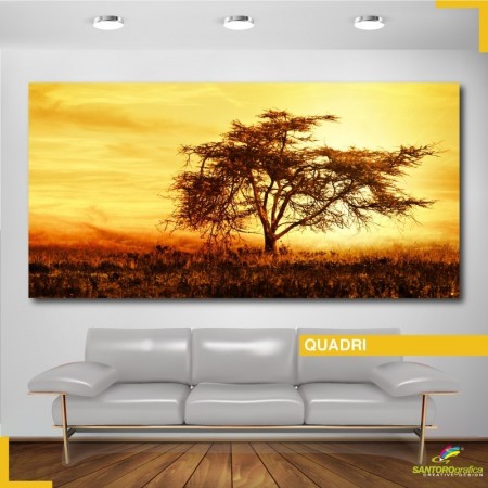 Quadro - Albero africano