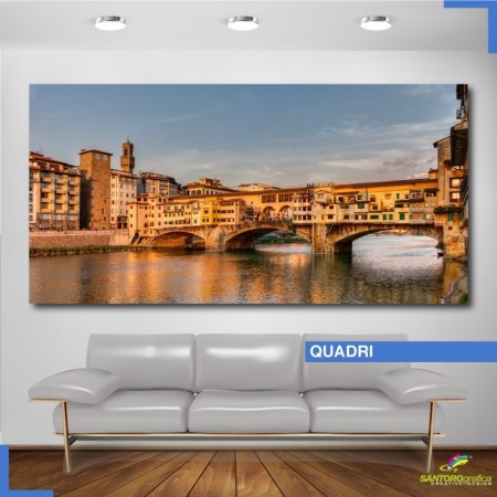 Quadro - Ponte vecchio di Firenze