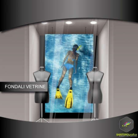 fondale vetrine - ragazza che fa snorkeling