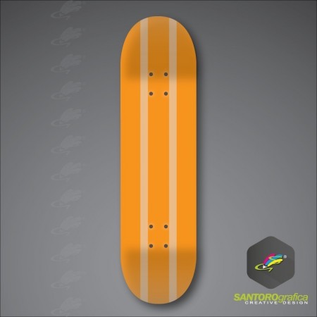 Effetto legno - Adesivo per skateboard