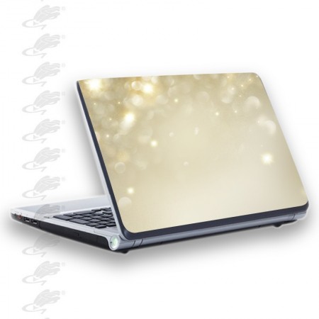 adesivo per notebook - astratto oro