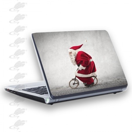 adesivo per notebook - babbo natale