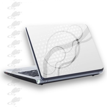 adesivo per notebook - fantasy grigio