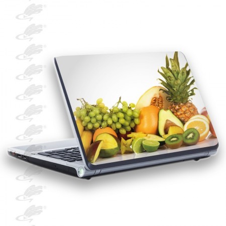 adesivo per notebook - frutta