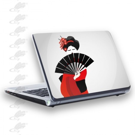 adesivo per notebook - geisha