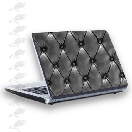 adesivo per notebook - pelle nera