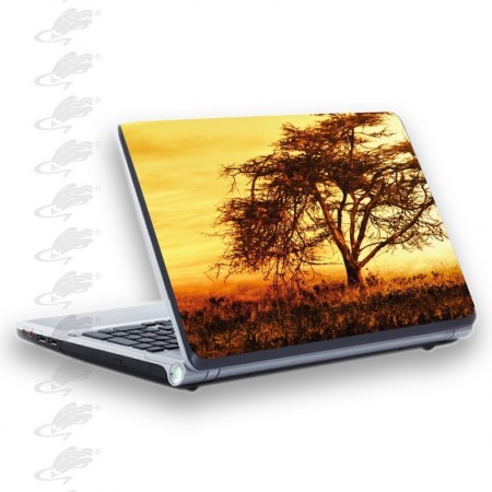 adesivo per notebook - tramonto africano