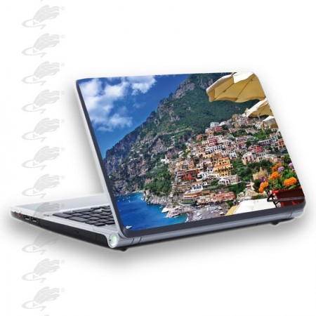 adesivo per notebook - vista positano