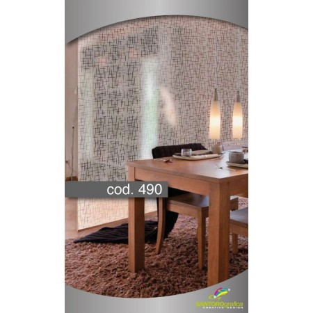 adesivo vetro privacy 490 - pellicola decorativa