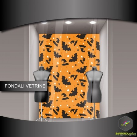 Fondale vetrine - motivo halloween