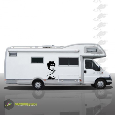 Bruce - adesivo per camper