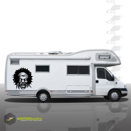 hendrix - adesivo per camper