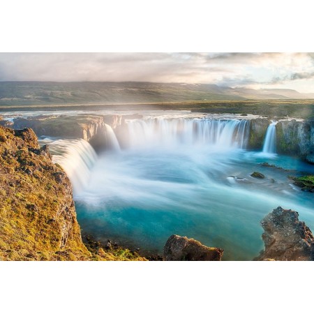 godafoss islanda - adesivo murale