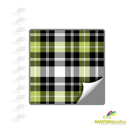 Tartan scozzese verde - Pellicola wrapping